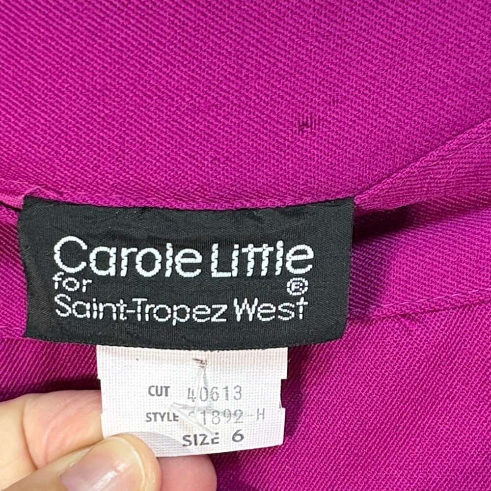 Carole Little Magenta Pencil Skirt - Picture 11 of 12